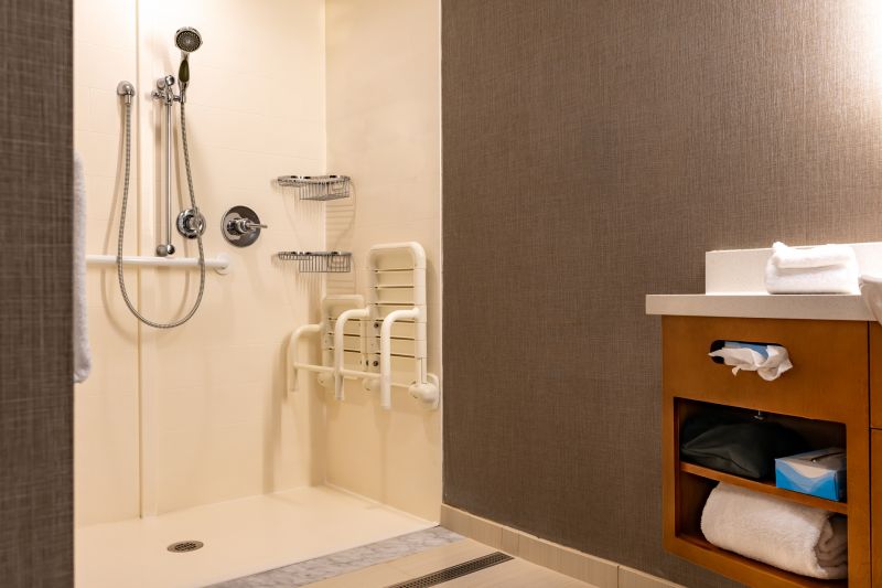 Elderly Shower Installation detail