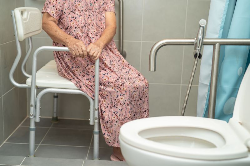 Elderly Shower Installation detail
